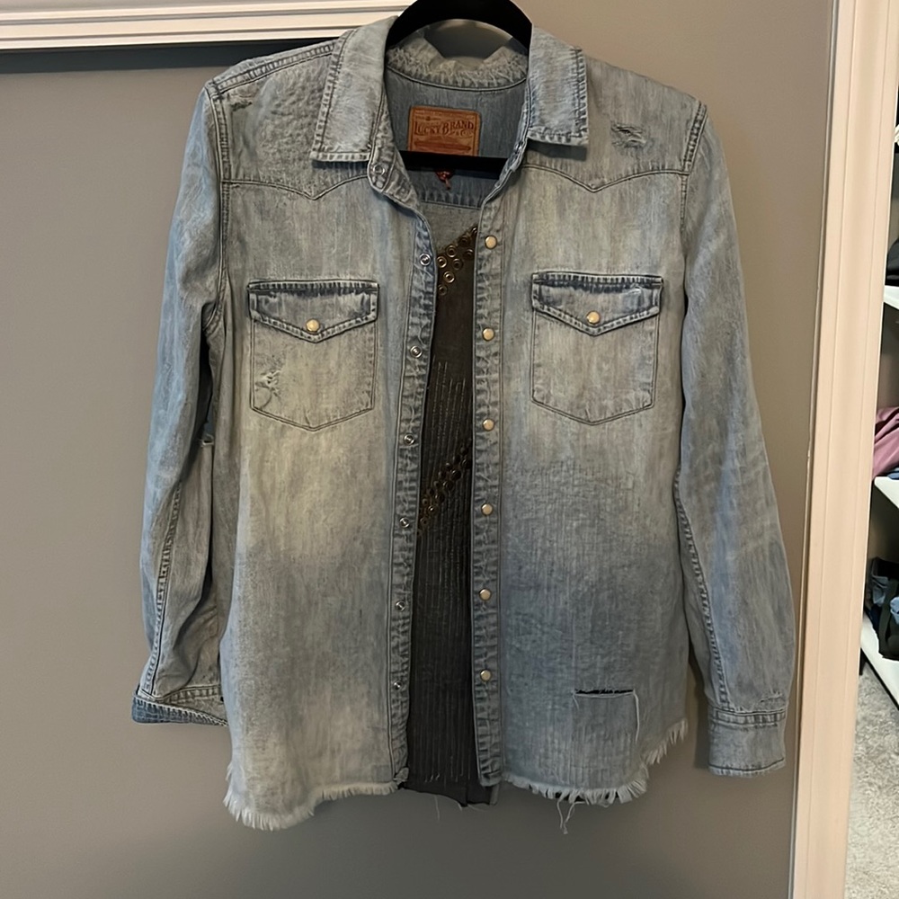 Lucky brand Denim shacket